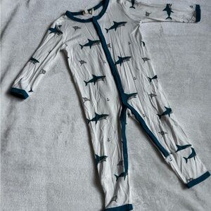 Kyte Shark Print Kids One Piece